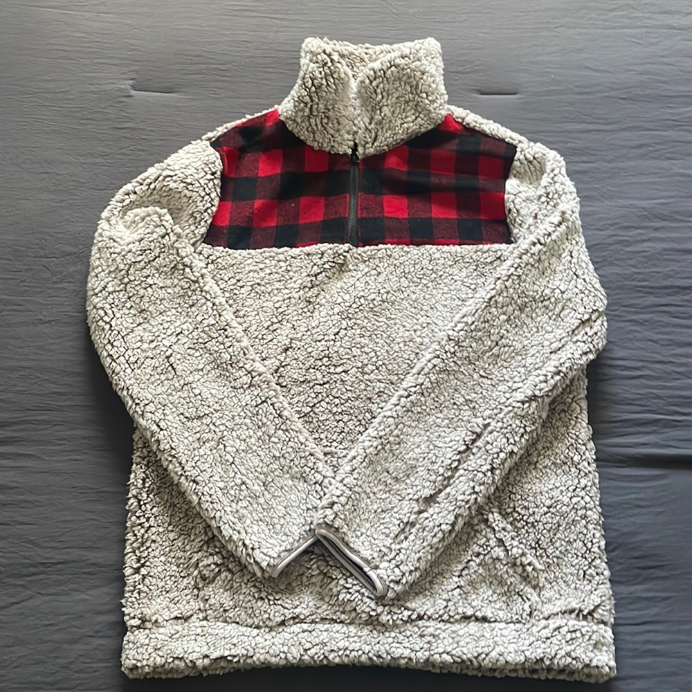 Sherpa quarter zip